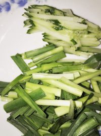 可口的炒豆皮做法图解3)