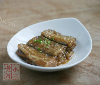 诱人的红烧带鱼
