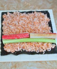豪华紫菜包饭便当做法图解4)