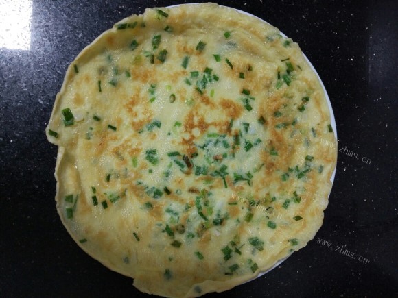香气浓郁的葱油鸡蛋饼