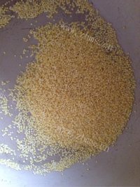 好吃的小米菜叶粥做法图解1)