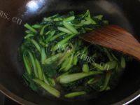 家常菜炒小油菜做法图解4)