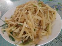 独特的炒土豆丝做法图解7)
