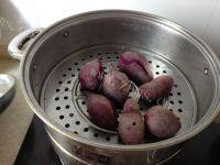 食欲满满的紫薯布丁做法图解1)
