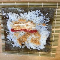营养丰富的肉松寿司做法图解4)