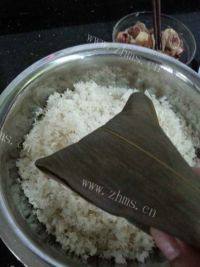 美味香菇鸡肉粽做法图解12)