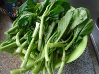 家常菜白灼菜心做法图解1)
