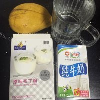 自制芒果奶冻做法图解1)