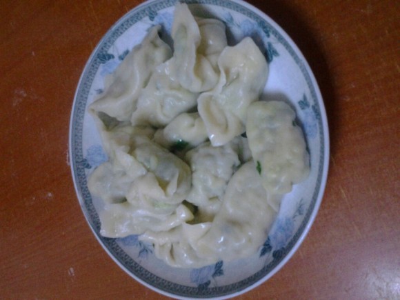 香糯爽滑的韭菜鸡蛋饺子