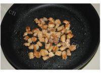 「家常菜」香煎杏鲍菇肉粒做法图解4)