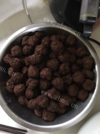 美味的牛肉丸子