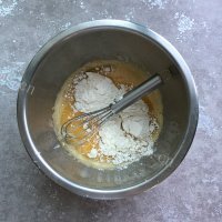 DIY北海道戚风蛋糕做法图解5)