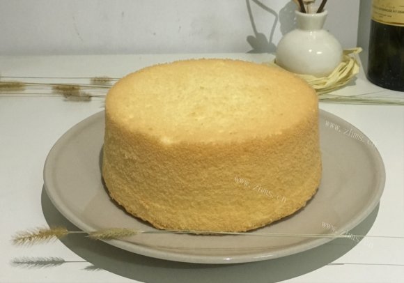 诱人的戚风蛋糕