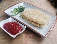 美味的芝麻鸡排