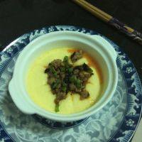 家常肉末蒸蛋