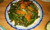 家常菜土豆炖芸豆