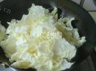 胡萝卜炒包菜做法图解4)