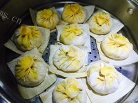 美味南瓜面的豆角肉丁包做法图解10)