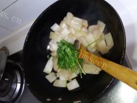 家常菜素炒冬瓜