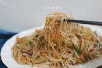 特下饭的炒粉干做法图解11)