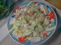 白菜炒豆腐自制