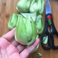 美味的翡翠莲花盏做法图解3)