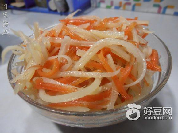 素炒胡萝卜土豆丝