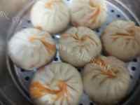 美味的南瓜包子