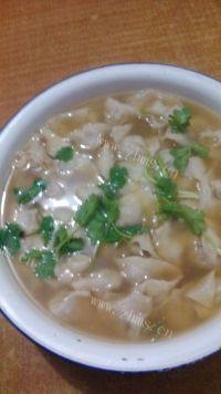 自己做的馄饨