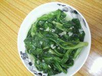 意犹未尽的蒜蓉茼蒿