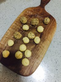 食欲满满的开口笑做法图解7)