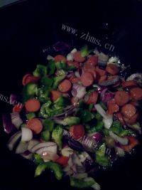 健康美食之什锦炒饭做法图解6)