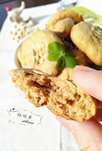芳香四溢的红糖燕麦饼干做法图解15)