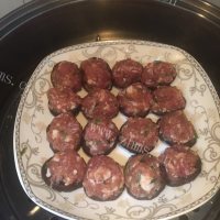 家常菜香菇酿肉做法图解5)
