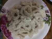 美味的香酥鱿鱼圈做法图解4)
