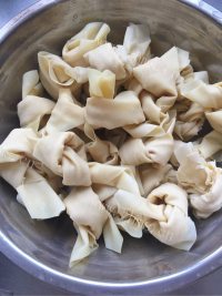 百叶结烧肉做法图解6)