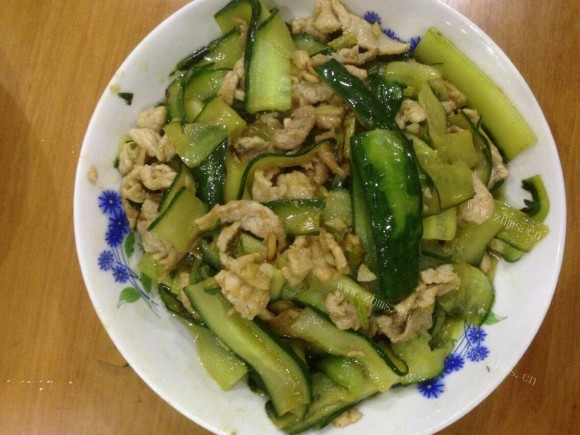好吃的青瓜炒肉