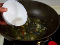 家庭版上汤娃娃菜做法图解7)