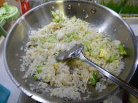 爱上丝瓜鸡蛋焗饭做法图解12)