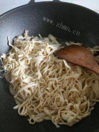 口感好的蛤肉豆腐皮小炒做法图解14)