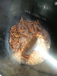 家常菜炒豆角做法图解4)
