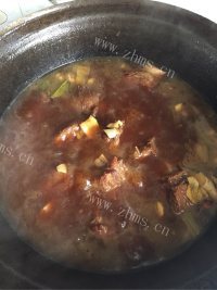好吃的红烧牛排骨大炖菜做法图解6)