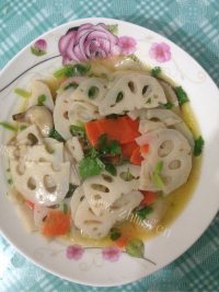 色香味浓的炒藕片做法图解7)