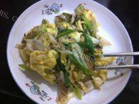 健康美食之大葱炒鸡蛋