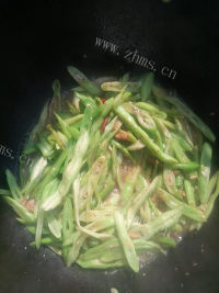 家常菜豆角炒肉做法图解9)