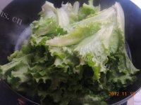 妈妈教我做蚝油生菜做法图解3)