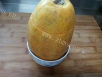 口感丰富的木瓜牛奶冻