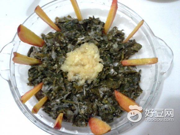 蒸红薯叶