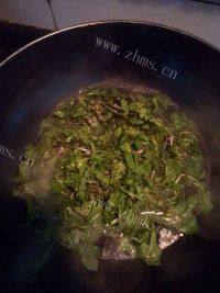 自己做的荠菜饼做法图解2)