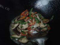 健康美食之香菇炒肉片做法图解6)